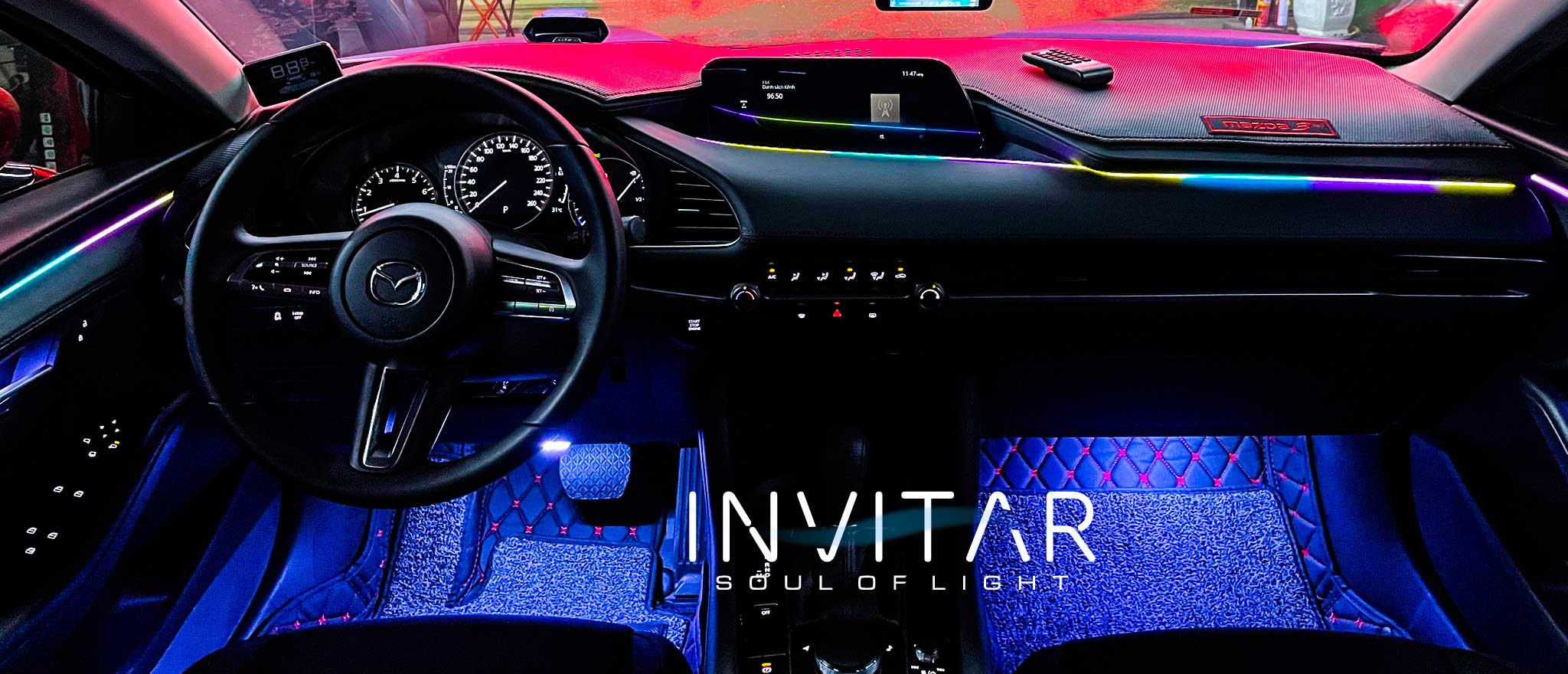 led noi that oto mazda cx30