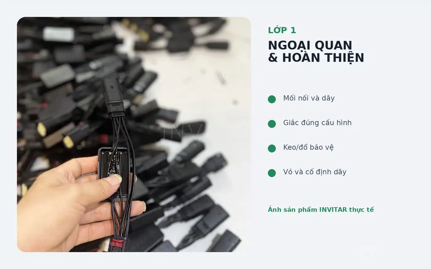 QC ngoại quan mạch xi nhan VF MPV 7 INVITAR